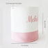 Personalized Storage Basket - Large - Cursive - Pink